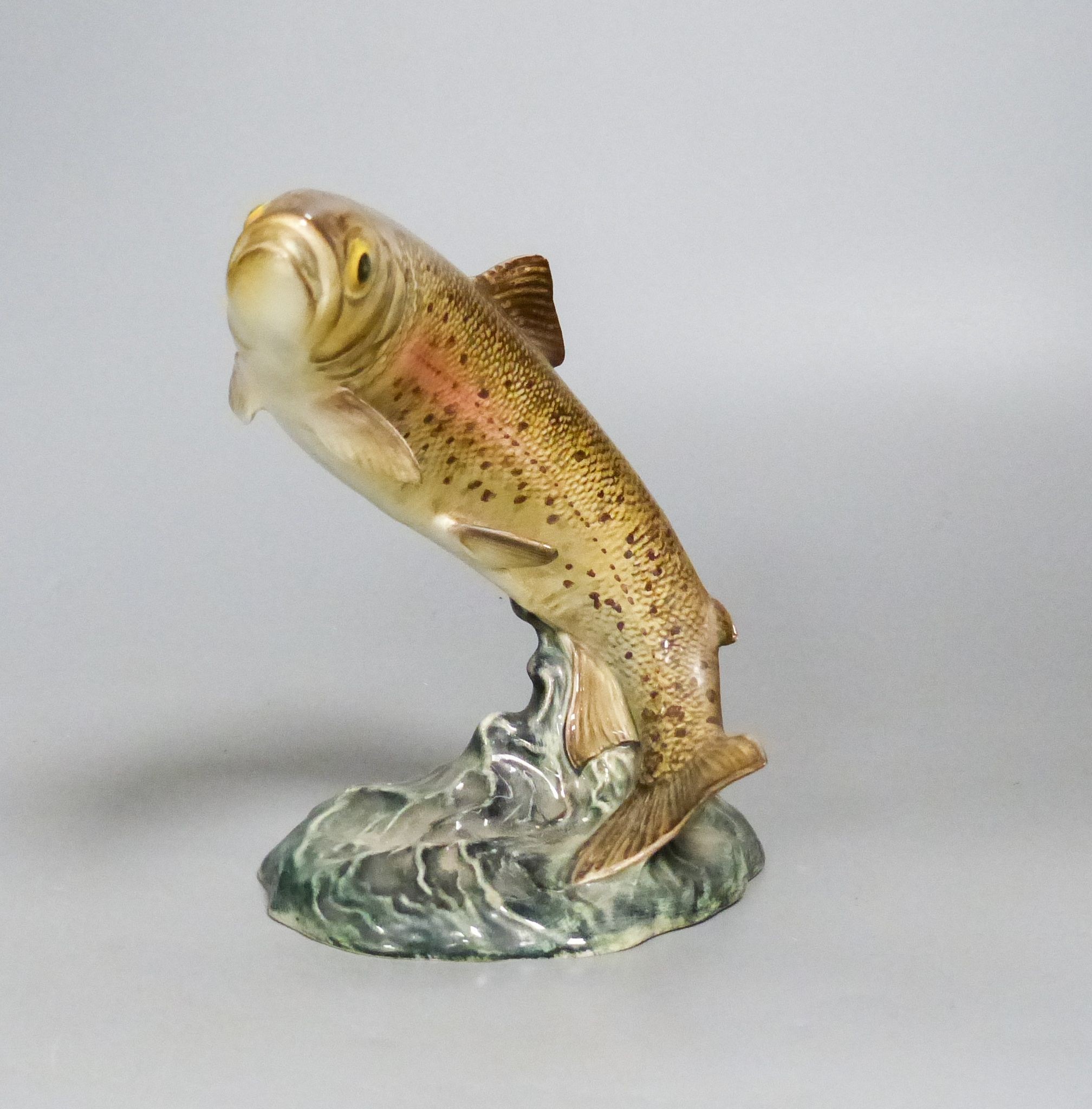 A Beswick figure of a trout, model no. 1032